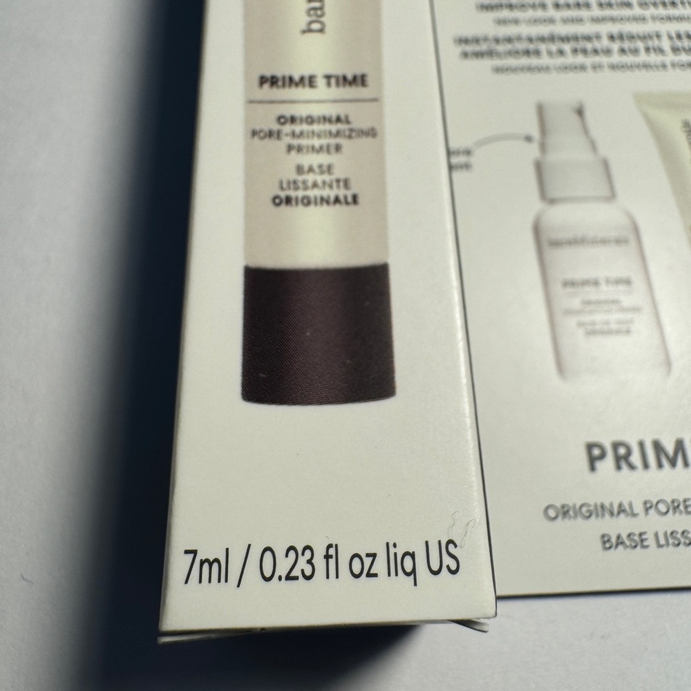 Bare Minerals Prime Time Original Pore Minimizing Makeup Primer Mini .23oz 7ml - Picture 3 of 7